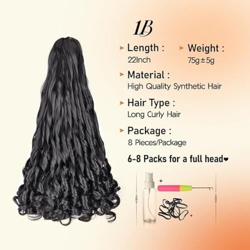 Cherish French Curl Braid 22"