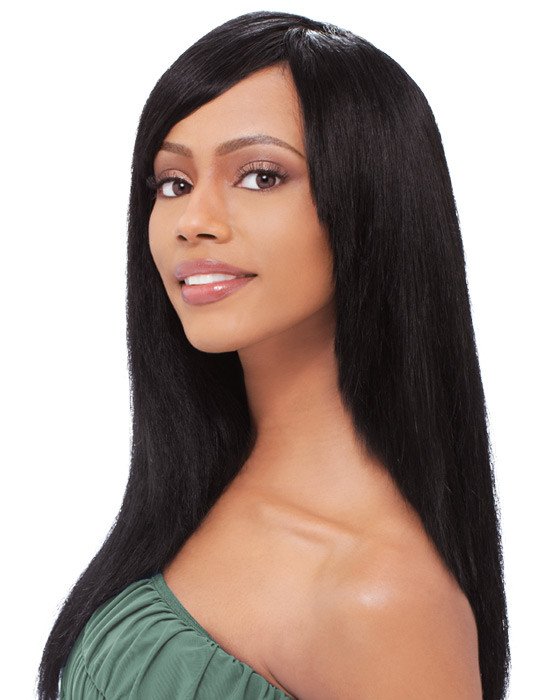 Woman wearing high-quality real human hair wig styled beautifully – Real Human Hair Wigs – Beautyfusionuk