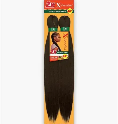 X Pression 2x Pre Streched 48″