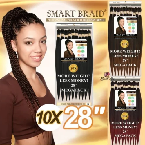 Smart Braid 10X Value Pack Streched 28"