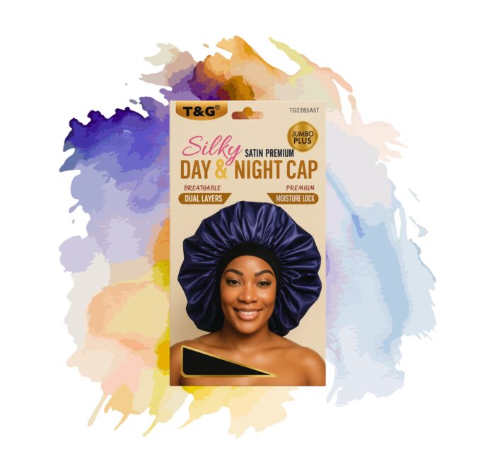 JUMBO PLUS Silky Satin Day & Night Cap