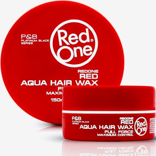 RedOne Red Aqua Hair Wax Full Force – Strong Hold & Shine Styling Wax 150ml