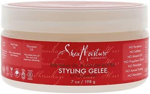 SheaMoisture Red Palm Oil & Cocoa Butter Curl Stretch Styling Gelée 7oz – Define & Elongate Curls