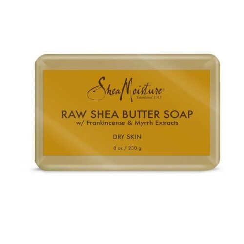 SheaMoisture Raw Shea Butter Hydrating Bar Soap 8oz – Moisturizing & Nourishing Cleanse