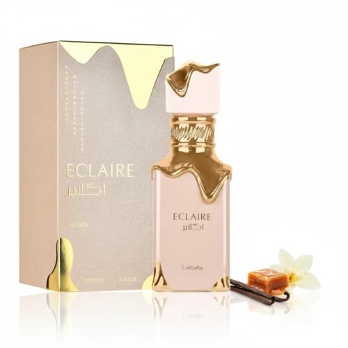 Lattafa Eclaire 100ml EDP – Long-Lasting Vanilla, Caramel & Floral Fragrance for Women