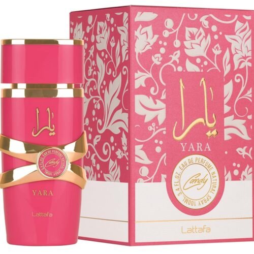 Lattafa Yara Candy 100ml EDP – Vanilla, Fruity & Floral Long-Lasting Fragrance for Women