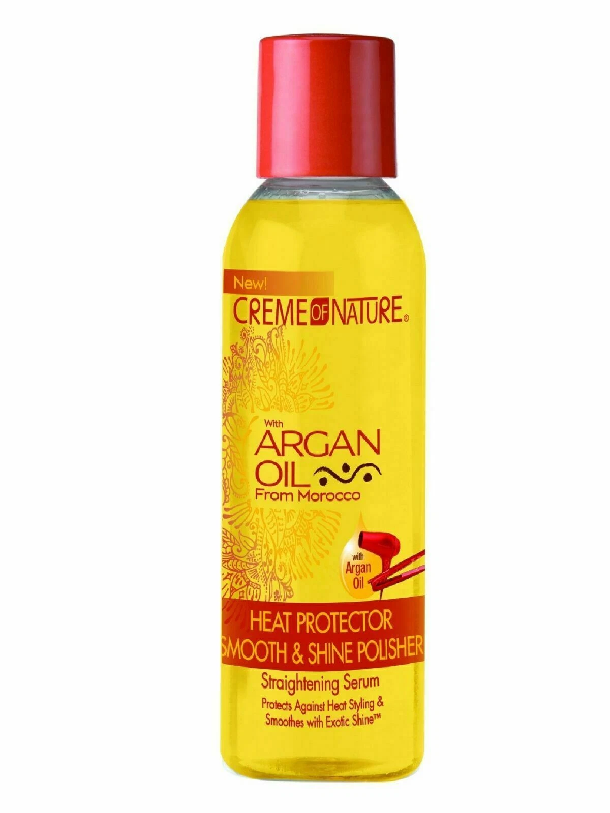 Creme of Nature Argan Oil Heat Protector Smooth & Shine Polisher 118ml / 4oz