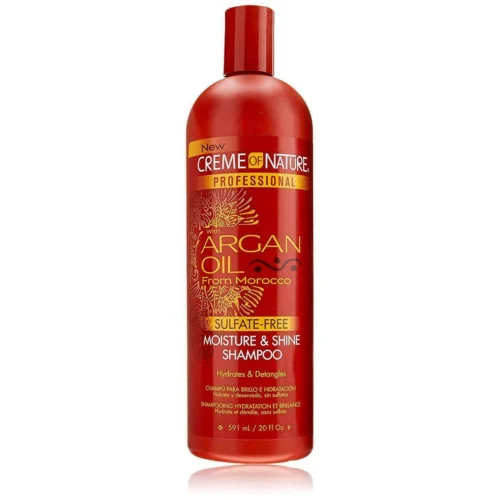 Creme of Nature Argan Oil Sulfate-Free Moisture & Shine Shampoo 20oz / 591ml