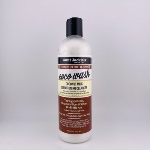 Aunt Jackie's Coco Wash Coconut Milk Conditioning Cleanser 355ml, 12 oz
