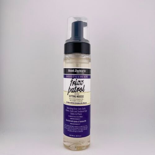 Aunt Jackie's Grapeseed Frizz Patrol Setting Mousse 244 ml, 8.5oz