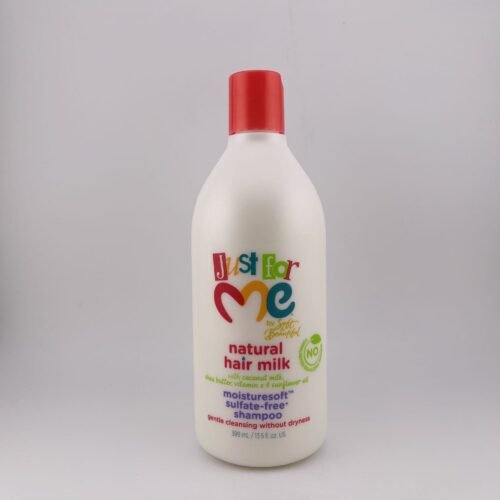 Just for me Natural Hair Milk Moisture Soft Sulfate-Free Shampoo(399ml) 13.5 fl oz US
