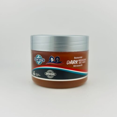Stylin dredz dark mouldin gel wax maximum hold 250ml(8.45fl.oz)