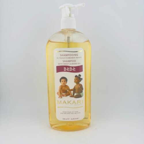 Makari bebe shampoo with almond oil 16.90fl.oz/500ml