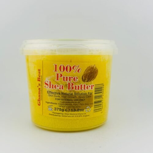 Ghana,s Best 100% Pure Shea Butter Yellow(375g) 13.2 fl oz
