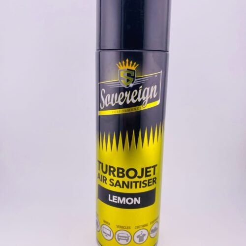 SOVEREIGN TURBOJET AIR SANITISER LEMON(500ml) 12.8 fl oz