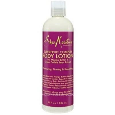Shea Moisture SUPERFRUIT COMPLEX BODY LOTION w/Mango Butter & Green Coffee Bean Extract(384ml) 13 fl oz