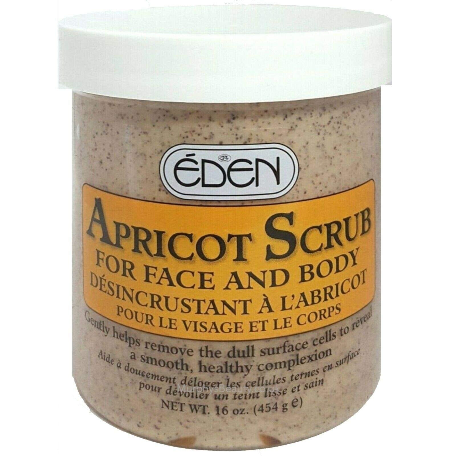 EDEN APRICOT SCRUB FOR FACE & BODY(454g) 16 fl oz