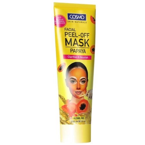 COSMO SKIN NATURALS FACIAL PEEL-OFF MASK PAPAYA(150ml) 5.8 fl oz