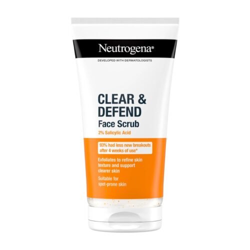 Neutrogena CLEAR & DEFEND Face Scrub(150ml) 5.8 fl oz