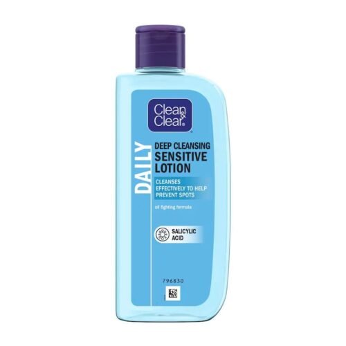 Clean & Clear DAILY DEEP CLEANSING SENSITIVE LOTION SALICYLIC ACID(200ml) 7.6 fl oz