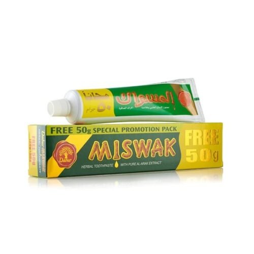 Dabur MISWAK HERBAL TOOTHPASTE WITH PURE AL-ARAK EXTRACT(170g) 7 fl oz