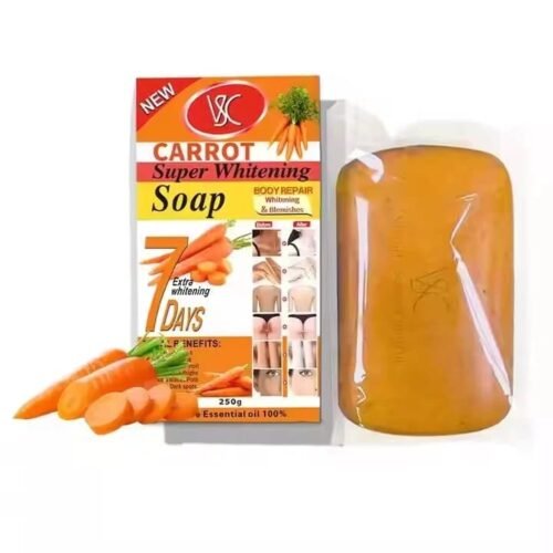 NEW VSC CARROT Super Whitening Soap Whitening & Blemishes(250g) 9 fl oz