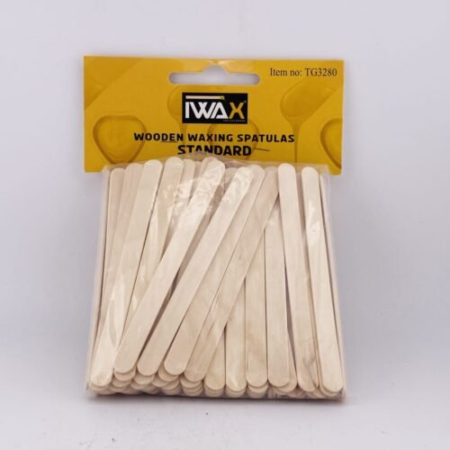 IWAX WOODEN WAXING SPATULAS STANDARD 100 PCS TG3280
