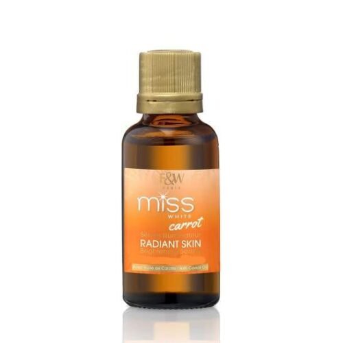 F&W PARIS Miss WHITE Carrot RADIANT SKIN Brightening Serum(30ml) 1 fl oz