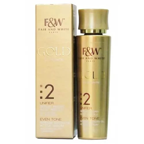 F&W PARIS GOLD ULTIMATE :2 UNIFIER EVEN TONE REVITALIZING FADE CREAM(50ml) 1.7 fl oz