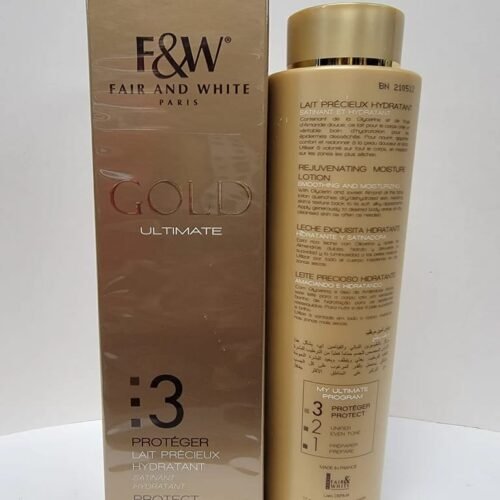 F&W PARIS GOLD ULTIMATE EVEN TONE REVITALIZING BODY LOTION(500ml) 17.6 fl oz