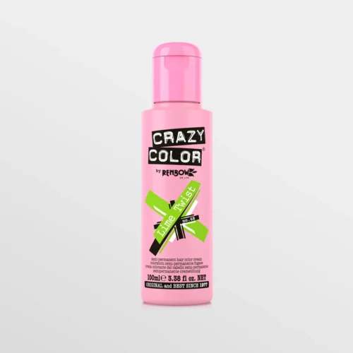 RENBOW CRAZY COLOR Lime Twist no.68 Semi-Permanent hair color cream