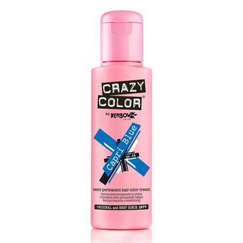 RENBOW CRAZY COLOR Capri Blue no.44 Semi-Permanent hair color cream