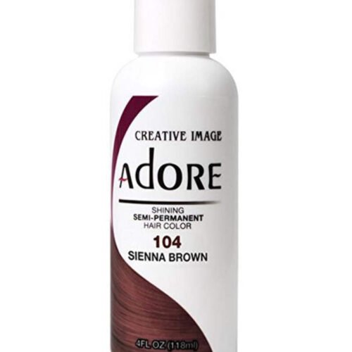 CREATIVE IMAGE Adore SIENNA BROWN 104 SEMI-PERMANENT HAIR COLOR