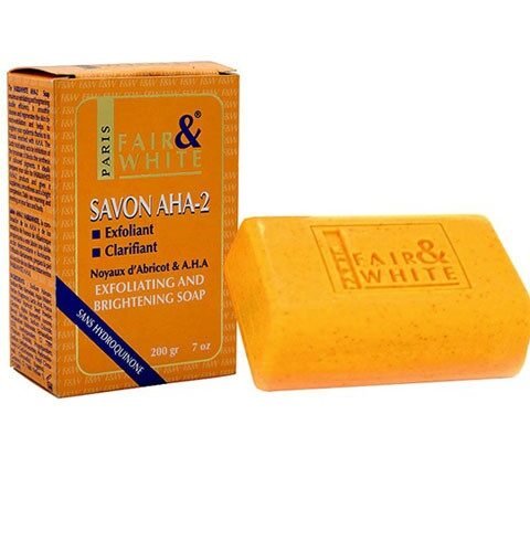 F&W PARIS SAVON AHA-2 EXFOLIATING & BRIGHTENING SOAP (200g) 7 oz