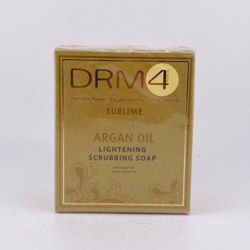 DRM4 SUBLIME ARGAN OIL LIGHTENING SCRUBBING SOAP With Argan Oil(200g) 7.2 fl oz