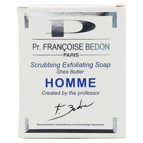 Pr.FRANCOISE BEDON PARIS Scrubbing Exfoliating Soap Shea Butter HOMME(200g) 7 oz