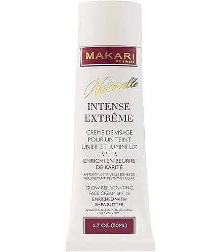 MAKARI Naturalle INTENSE EXTRÉME GLOW REJUVENATING FACE CREAM SPF 15 With Shea Butter