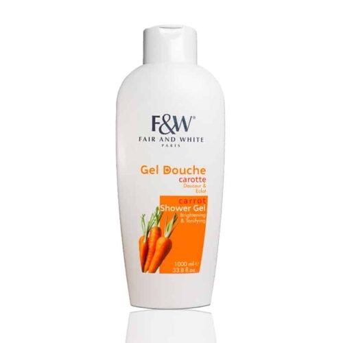 F&W PARIS Carrot Shower Gel Brightening & Tonifying