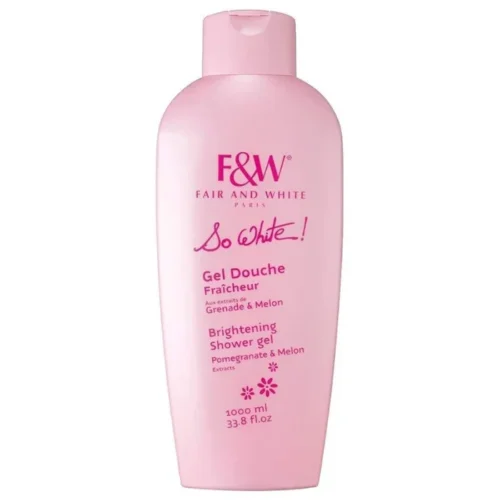 F&W PARIS So White Pomegranate & Melon Brightening Shower Gel