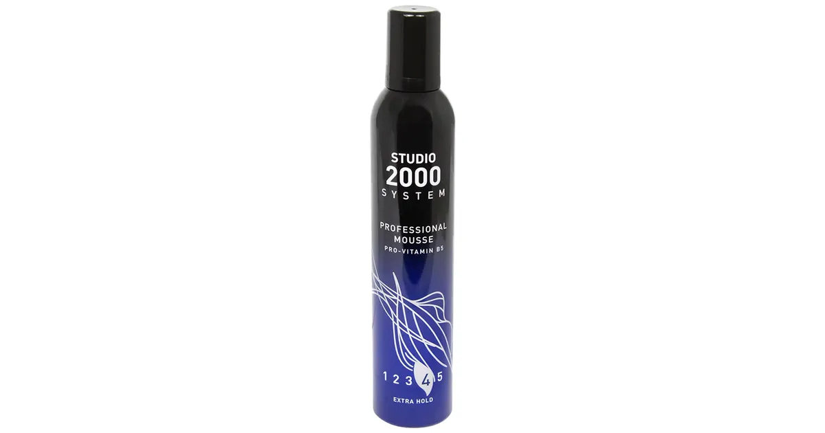STUDIO 2000 SYSTEM PROFESSIONAL MOUSSE PRO-VITAMIN B5 EXTRA HOLD