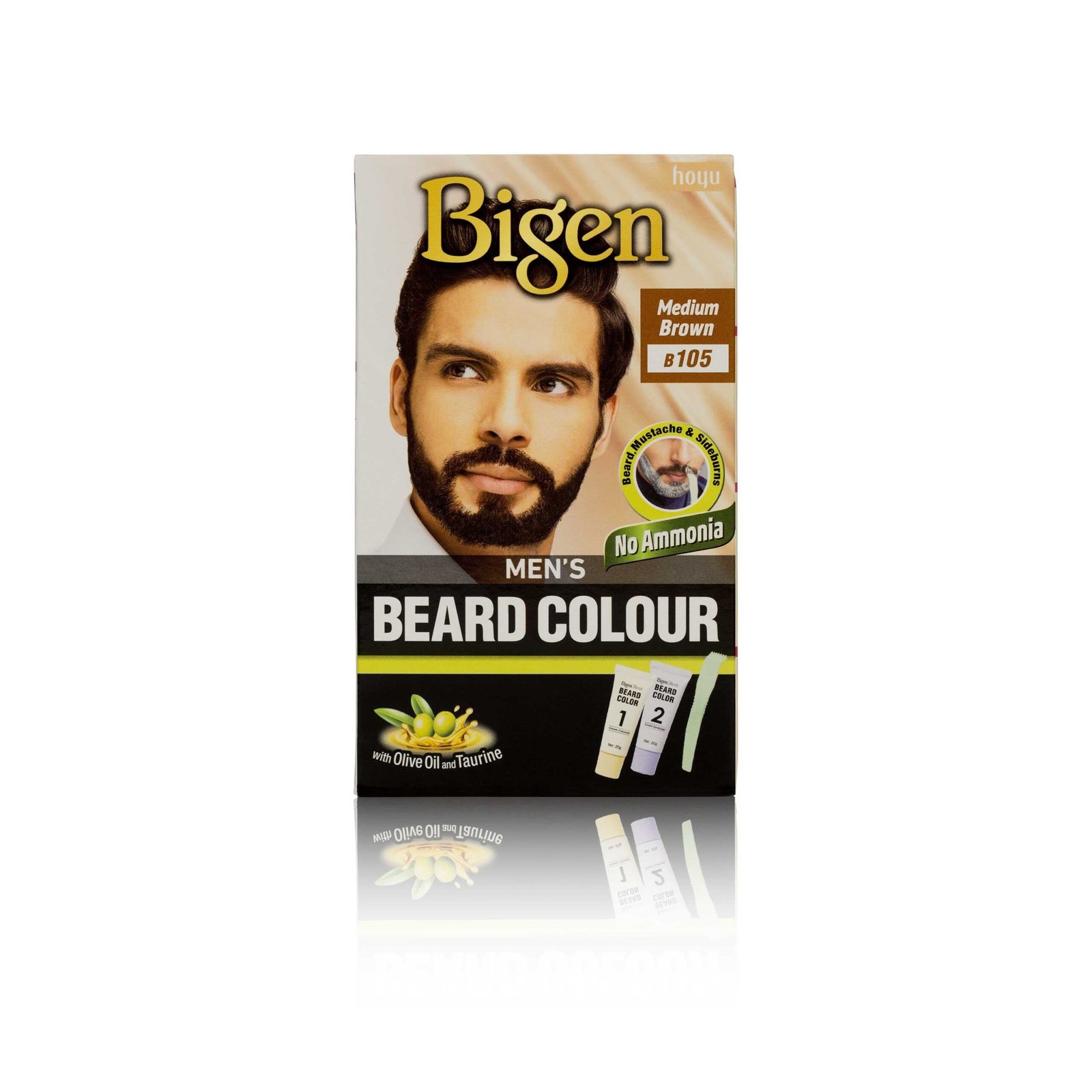 Bigen MEN’S BEARD COLOUR Medium Brown B 105