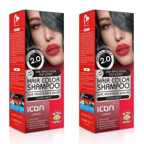 Ican LONDON PERMANENT NATURAL BLACK