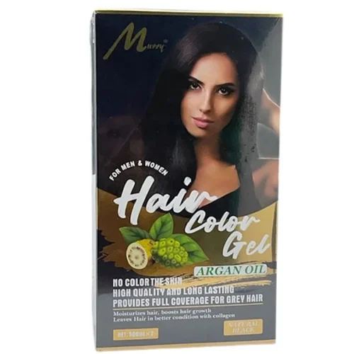 Murry Hair Color Gel With Argan Oil For Men
