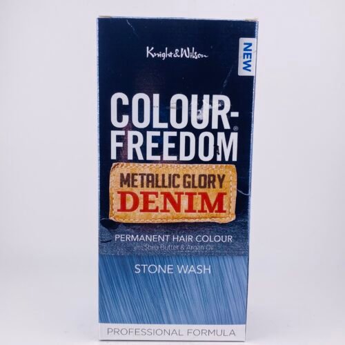 NEW Knight&Wilson COLOUR FREEDOM Permanent Hair Colour With Shea Butter&Argan Oil