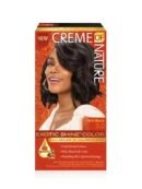 NEW CREME OF NATURE Soft Black 3.0 Permanent EXOTIC SHINE COLOR With Argan Oil