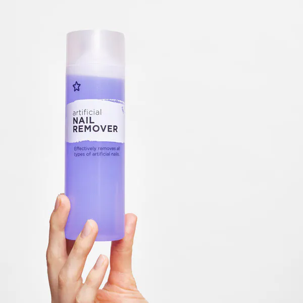 nail remover application on natural nails