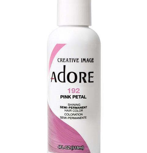 Creative Image Adore Pink Petal 192 Semi‑Permanent Hair Color bottle pastel pink shade