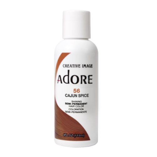 Creative Image Adore Cajun Spice 56 Semi‑Permanent Hair Color warm amber copper shade bottle