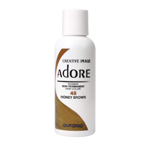 Creative Image Adore Honey Brown 48 Semi‑Permanent Hair Color bottle warm amber brown shade