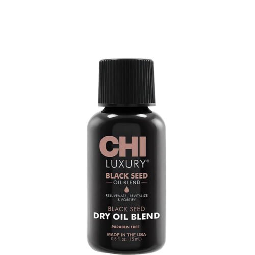 CHI Luxury Black Seed Dry Oil Blend Paraben Free bottle